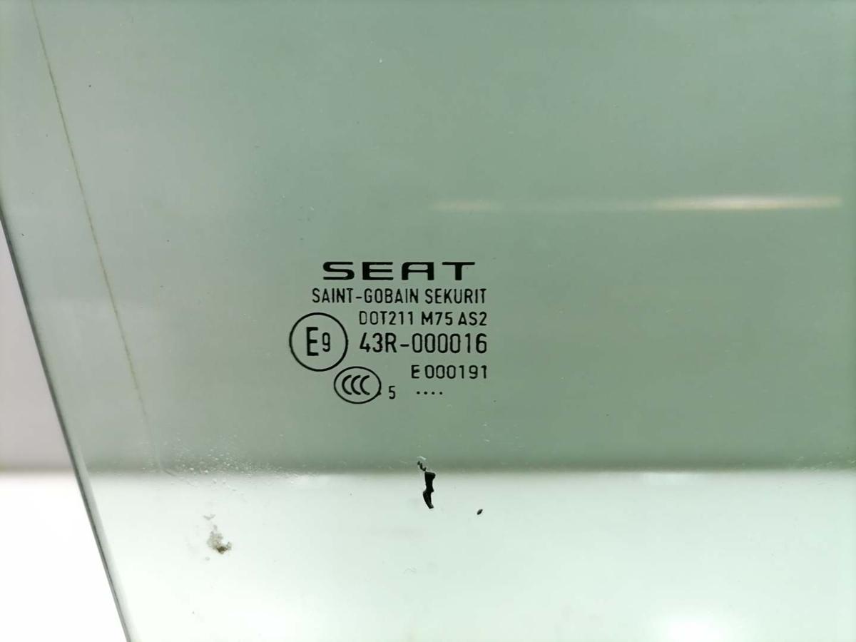 Seat Leon 5F original T&uuml;rscheibe vorn rechts 5-T&uuml;rer Bj.2015